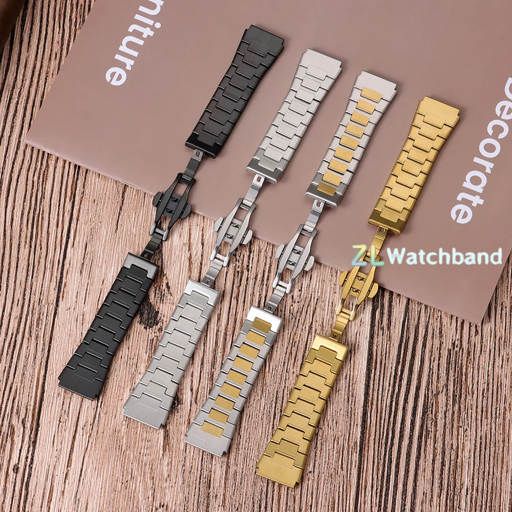 Pulseiras de Relógio de Aço In - Butterfly Clasp Deployant avaliação e preço
