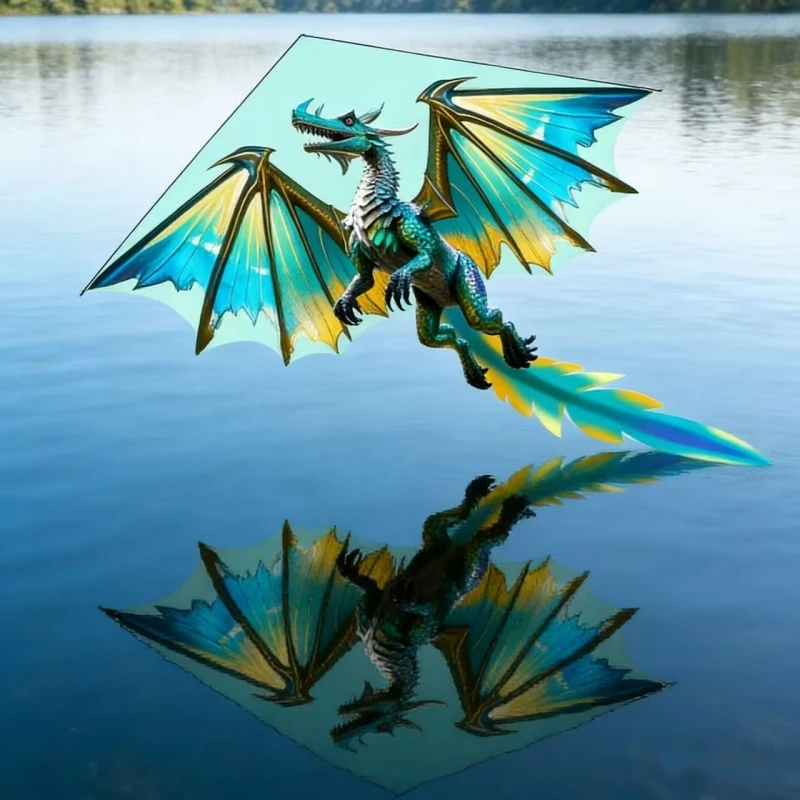 Dragon Kites Flying Toys Nylon kite line eagle kite octopus kite parachute delta kite string hawk kite buggy outdoor fun ikite
