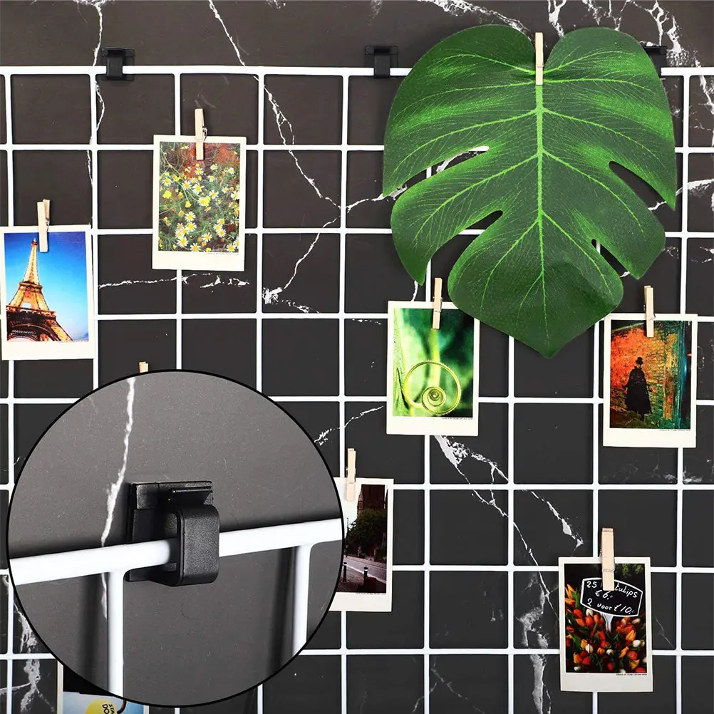 

200 шт. зажимов-органайзеров для проводов: простое решение для организации кабелей на рабочем столе дома и в офисе, черные кабельные зажимы