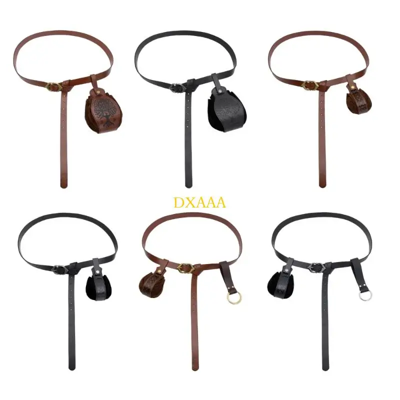 

DXAA Античный декоративный пакет с кожаным ремнем ПУ с просторным отсеком для реквизита ролевой игры и ежедневных предметов