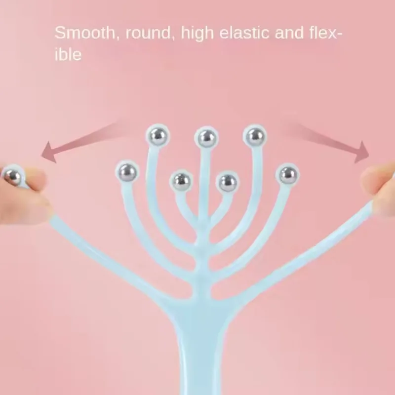 9 مخالب تدليك للعناية بالشعر، استرخاء الإجهاد العميق، هدية للآباء في المكتب والمنزل والمنتجعات الصحية