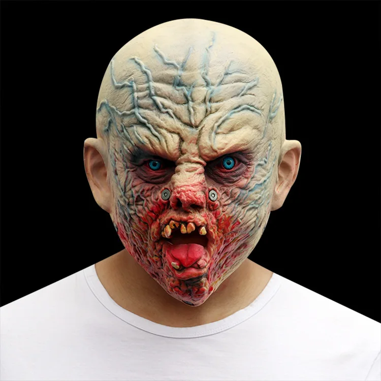 New Halloween Mask Creative Cross dressing Mask Face Changing Performance Latex Head Party Mask