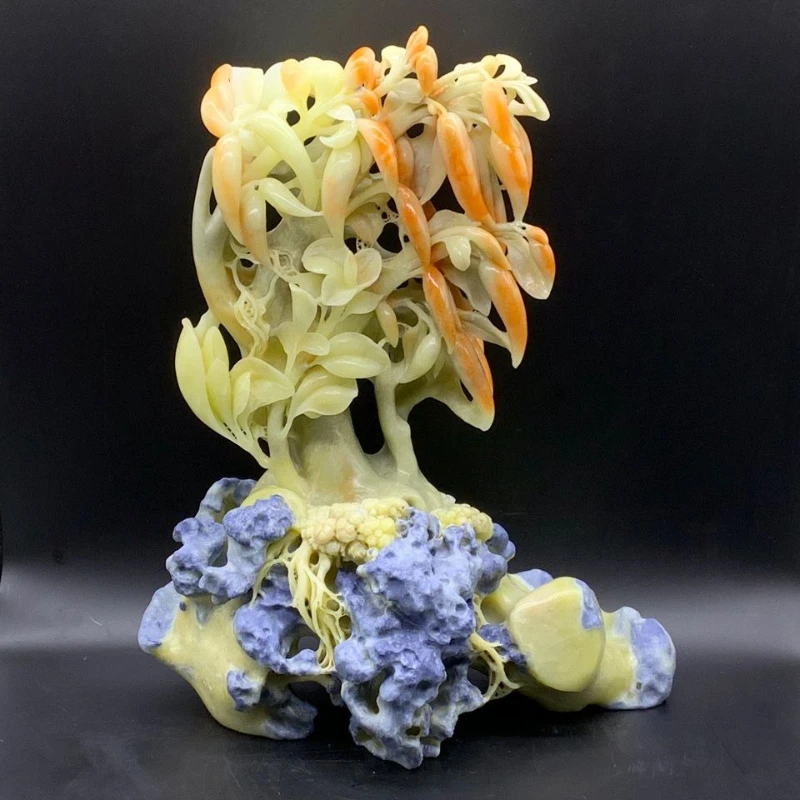 

Qingtian stone carving boutique ornament home office collection ornament