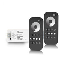12V 24V 36V  V1 LED Dimmer 8A 2.4G RF Wireless Remote Control Dimer Switch for 2835 5050 COB Single Color Strip Light Controller