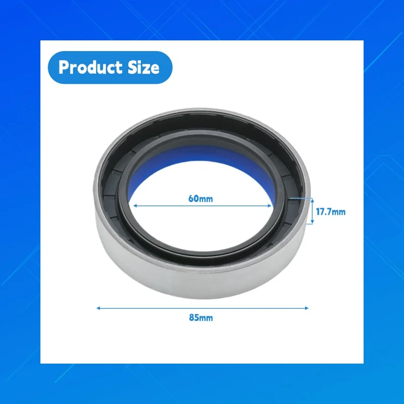 

DMHUI high - quality agricultural machinery oil seals size of 60x85x17.7mm COMBI SF6 style，applicable to agricultural machinery