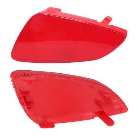 Rear Bumper Reflector Fog Light Cover For Ford Fiesta MK8 2017 2018 2019 2020 2021 2022 2023 Rear Fog Light Cap Car Accessories 10 best sales ford fiesta 2019 accessories - №5