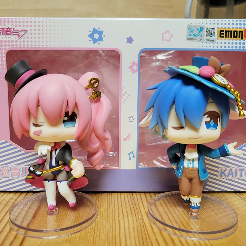 Original Emontoys Hatsune Miku Kagamine Rin Kagamine Len Meiko Kaito Megurine Luka Figure Reve Vocaloid Figurine Model Doll Toy