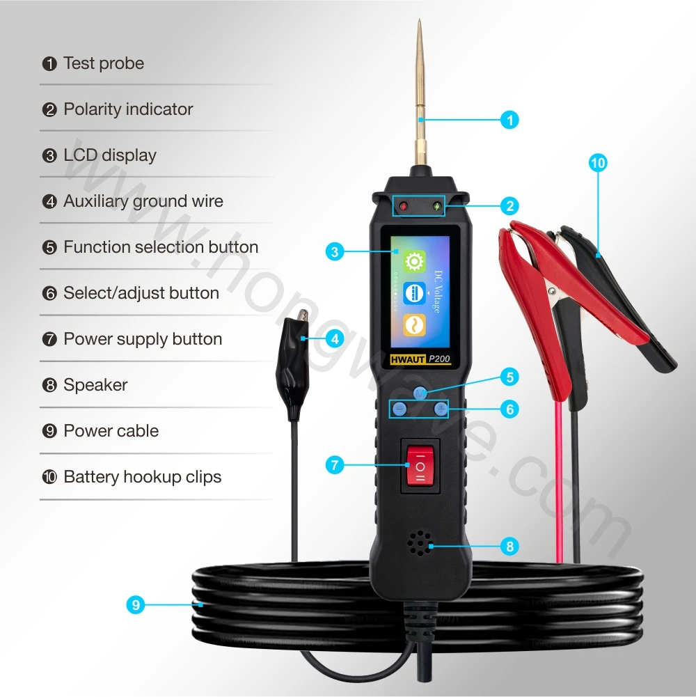 جهاز اختبار دوائر السيارات الذ - مراجعة Power Tools English وسعره