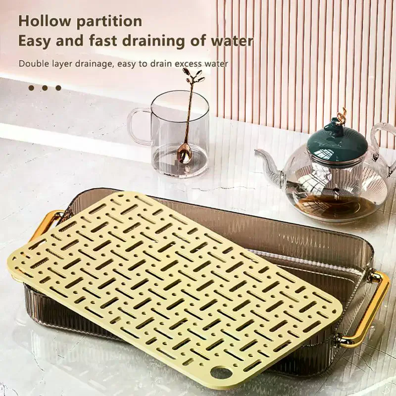 ECO Double-Layer Transparent T - đánh giá và giá Coffee Tea Drawer Organizer