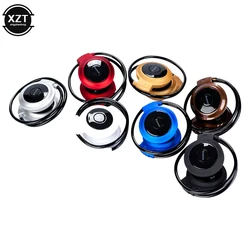 Mini Wireless Bluetooth Headphones Stereo Sports Headphones Music Player TF Card Headphones with Microphone Waterproof