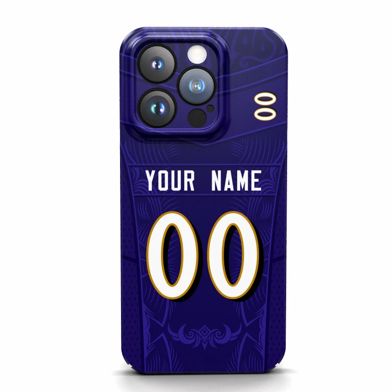 Baltimore Custom Cover Case 3d Print Name Games Usa Jerseys Number For Iphone 16 15 14 Pro Max 13 12 11 Mini X Xs Xr 7 8 Plus Se