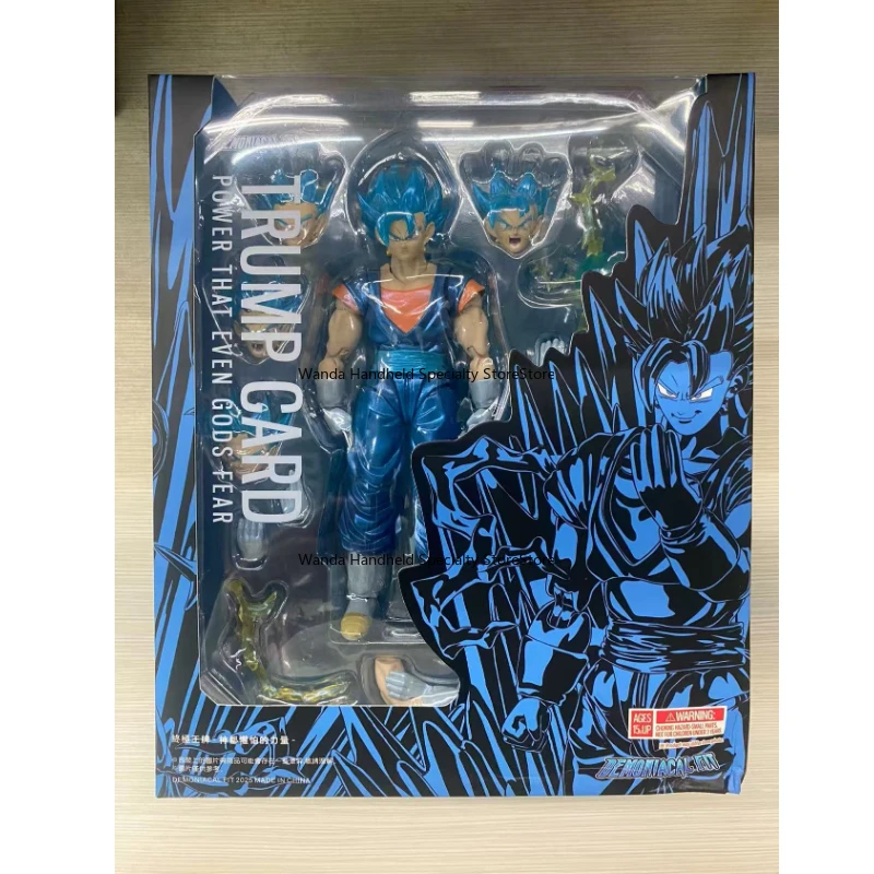 

New products in stock Dragon Ball Original box Demonical Fit Super Blue Veget Assembly model Animation figure Popular toys