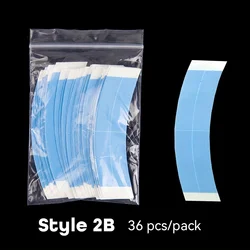 36pcs/lot Supertape Waterproof Hair Tape Double Side Adhesive Super Tape For Lace Wig Toupee Replacement Hairdresser Accessories
