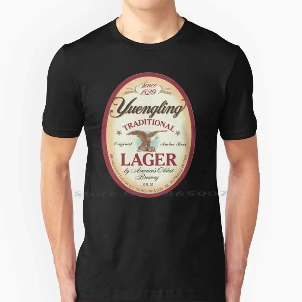 Official Yuengling Lager T Shirt Cotton 6XL Beer Busch Light Yuengling Whiskey Wine Casamigos Tequila Bacardy Dos Equis Whisky