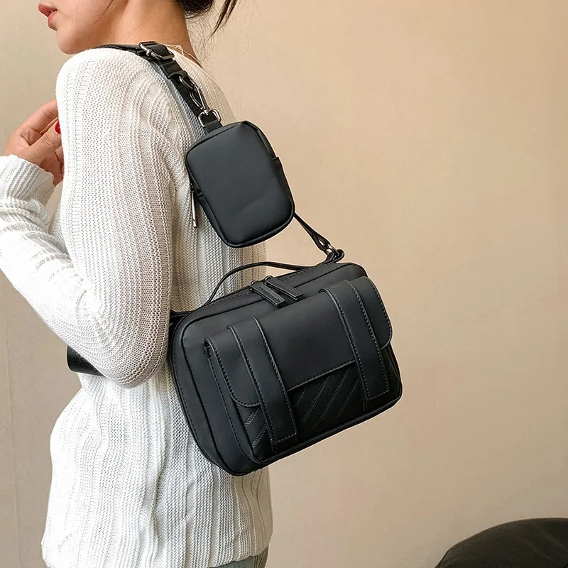 

Large Crossbody Tote Bags for Women 2024 High Quality Korean Brand Pu Leather Female Shoulder Fashion Designer Ladies Handbags