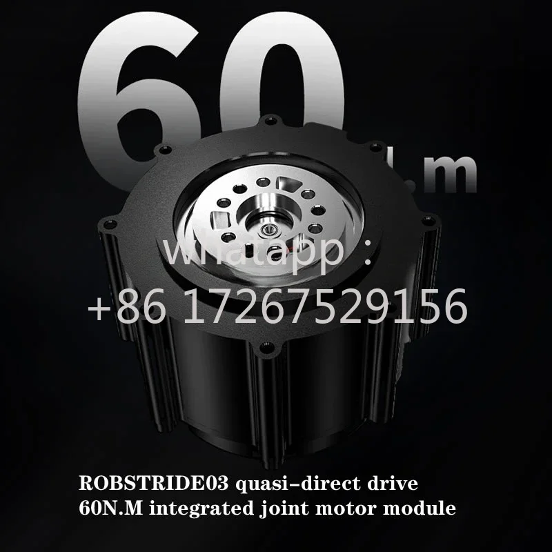 ROBSTRIDE03 quasi-direct drive 60N.M integrated joint motor module, three-in-one motor, planetary reducer, and driver (dual)