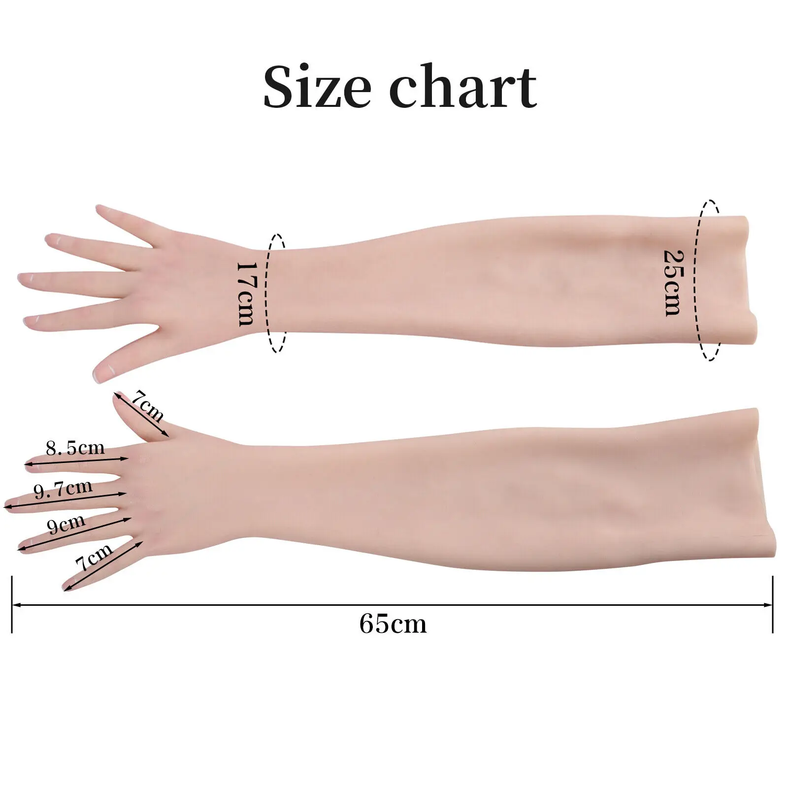 EYUNG 8th Gen Silicone Fake Hands Silicone Gloves For Crossdressing Female Hands Crossdresser Female Gloves Male Silicone Hands