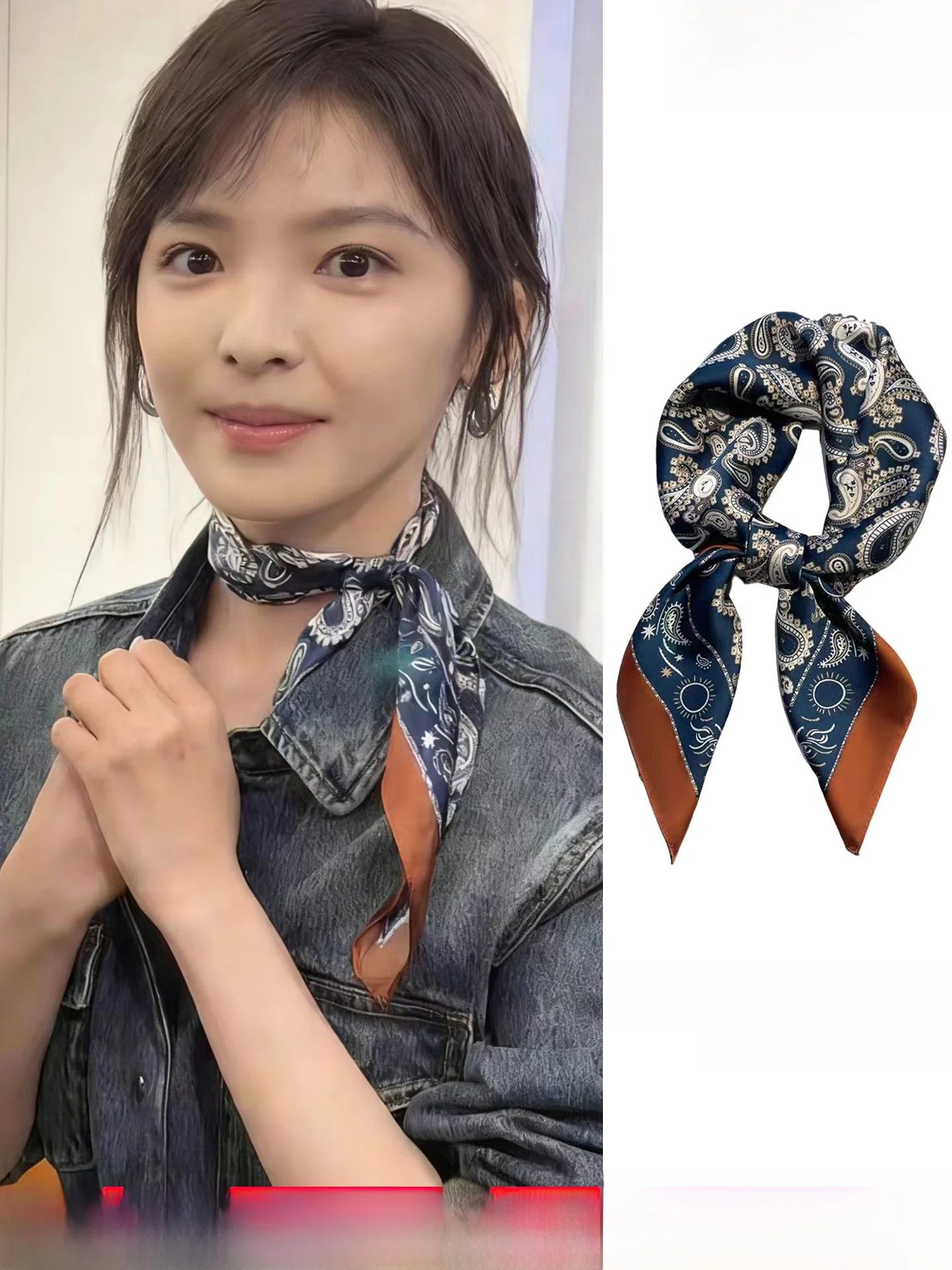 australian-zhanruolan-00-silk-scarf-women's-authentic-silk-netie-high-end-square-scarf-retro-walnut-nescarf