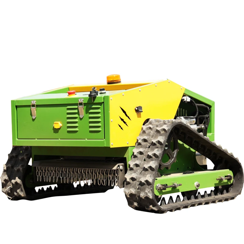 Professional Remote Control Lawn Mower With Track for farm Garden and Home Orchard Free shipping