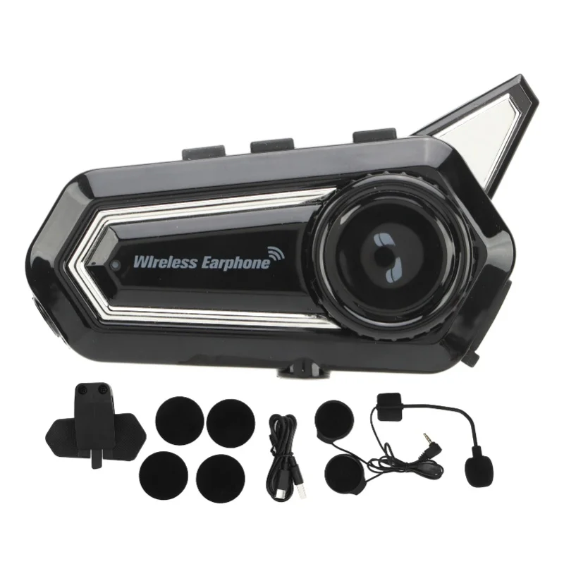 

Bluetooth Helmet Headset Waterproof Hands Free Calling Wireless Motorcycle Headphone For Electric Bike