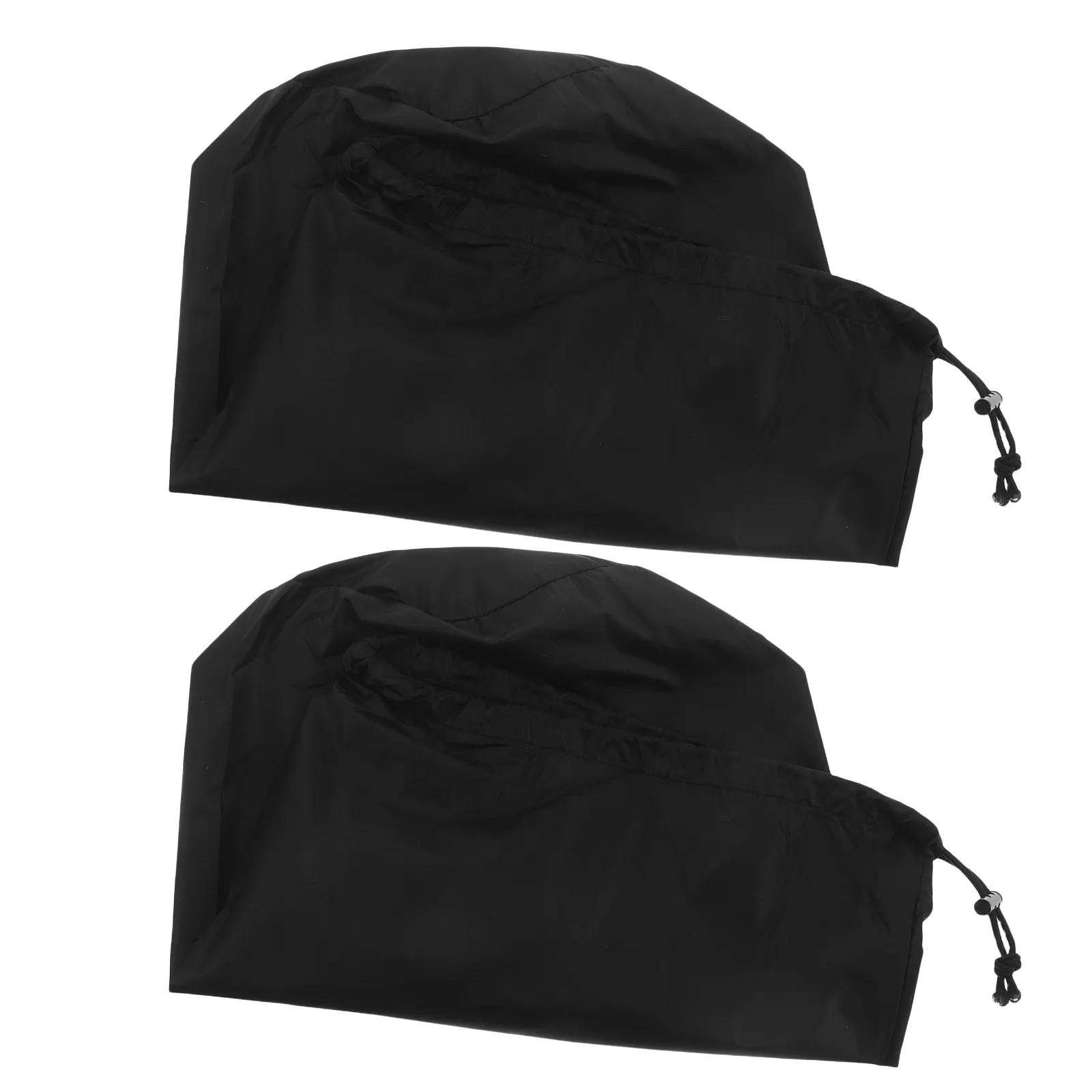 Waterproof Drawstring Storage Bag Black Reusable Down Jacket Pouch for Travel Camping Hiking Swim Gear Organizer Portable Stuff