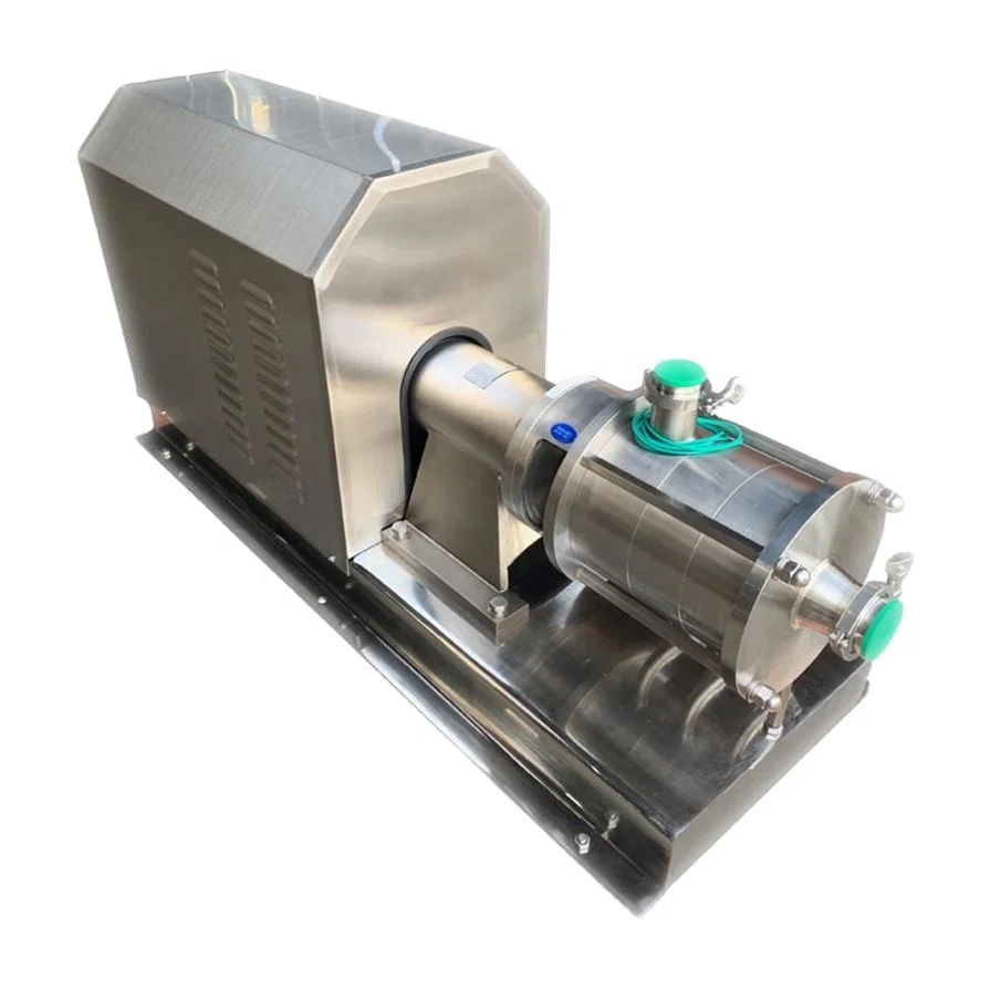 

High Shear Multi-stage Dispersing Emulsifier Mixer Sanitary Homogenizer Pump with Motor Homogenizing Circulating Pump