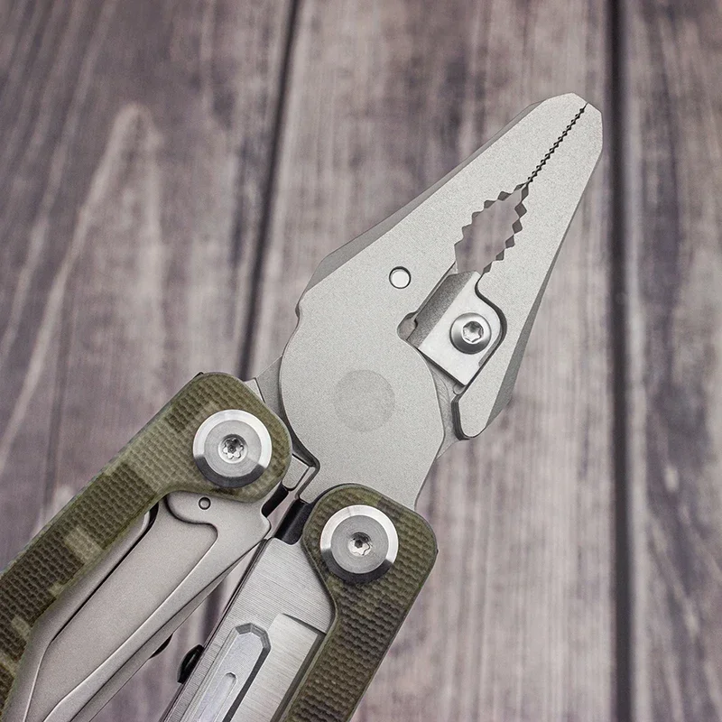BHBT 20 in 1 G10 Folding Multitool Pliers Multi-functional Tool Screwdriver Scissors EDC Outdoor Camping Survival Multi Tools