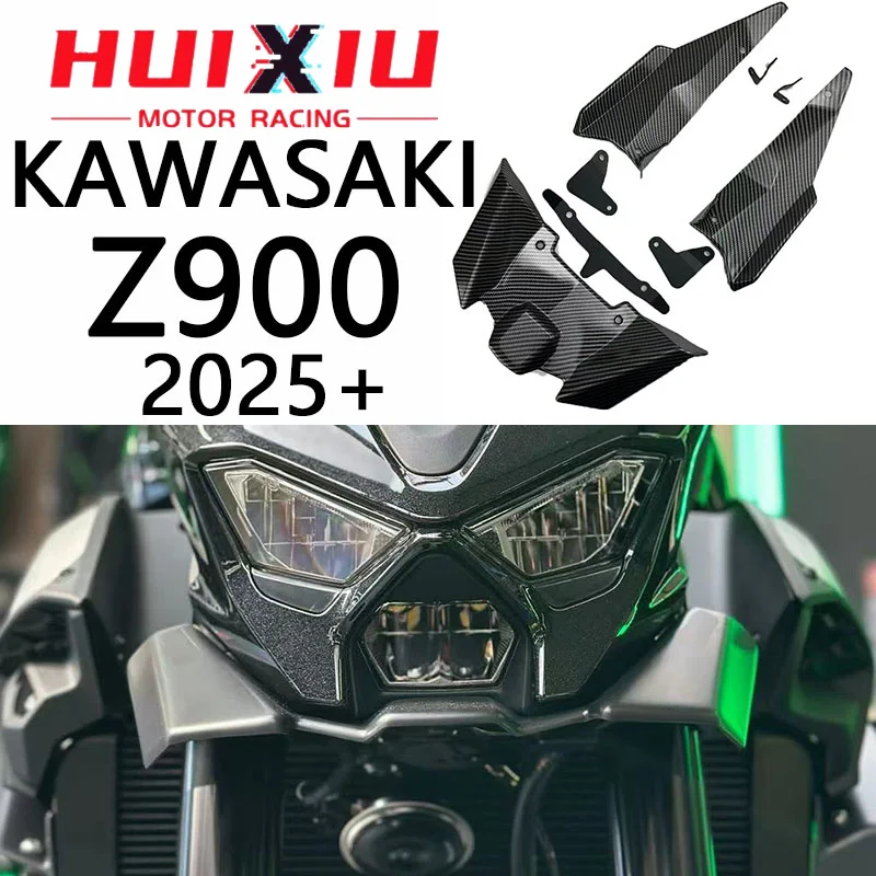 

Motorcycle Alerons Laterals Naked Side Spoilers Aerodynamic Wing Deflector Winglet Fits For Z900 SE 2025 z900se 25 Z900SE Z 900