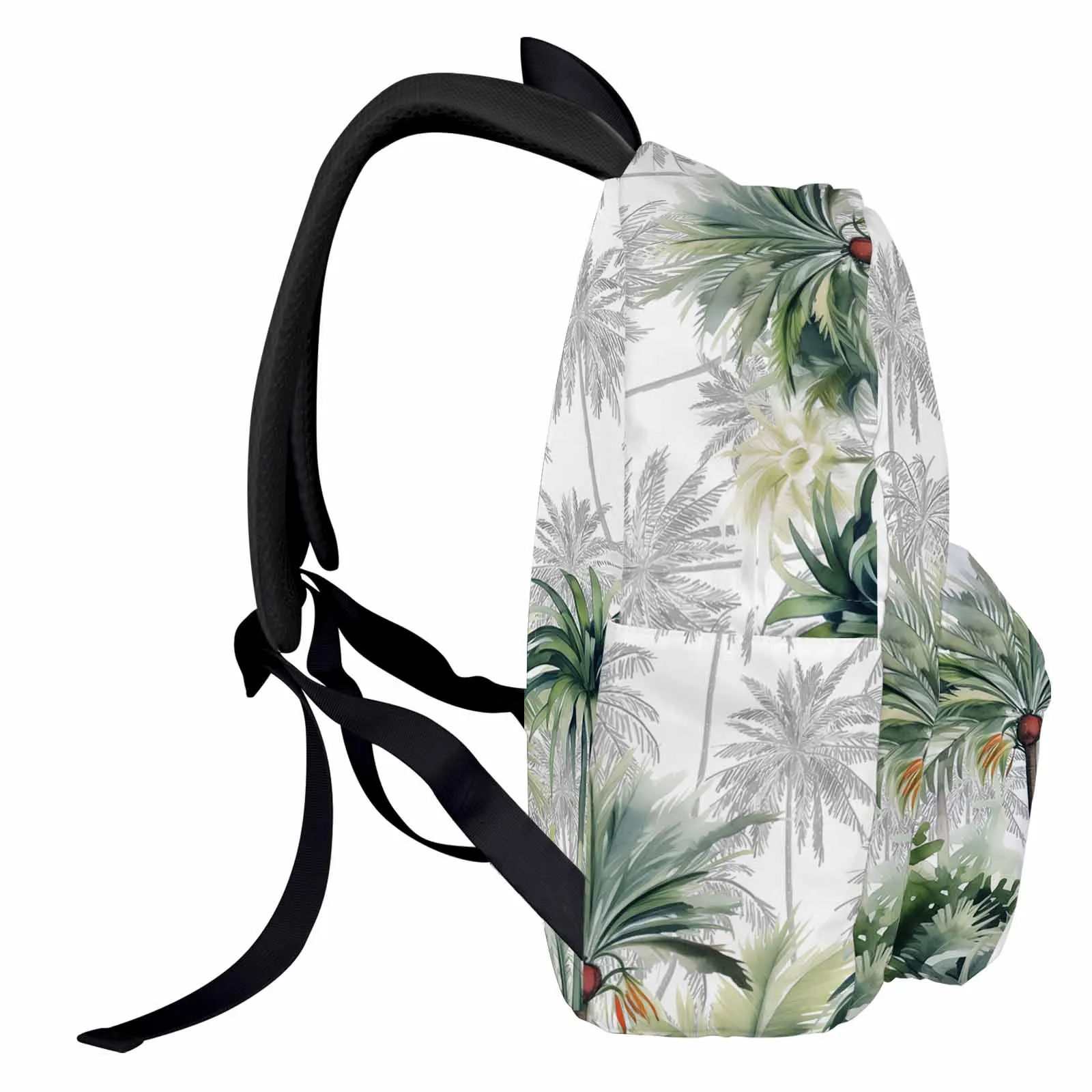 Summer Tropical Palm Trees Backpack School Bags for Teenagers Students Laptop Bag Women's Casual Travel Backpack