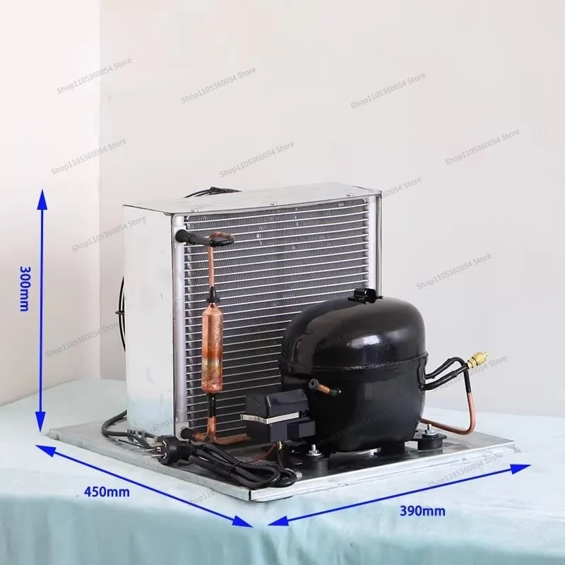 For 668W Condensing Unit, Small Micro Refrigerator Freezer Group, Refrigeration Unit, Fan Cooling