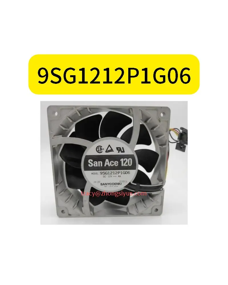 

New original 9SG1212P1G06 12038 12CM DC12V 4A high airflow violent cooling fan