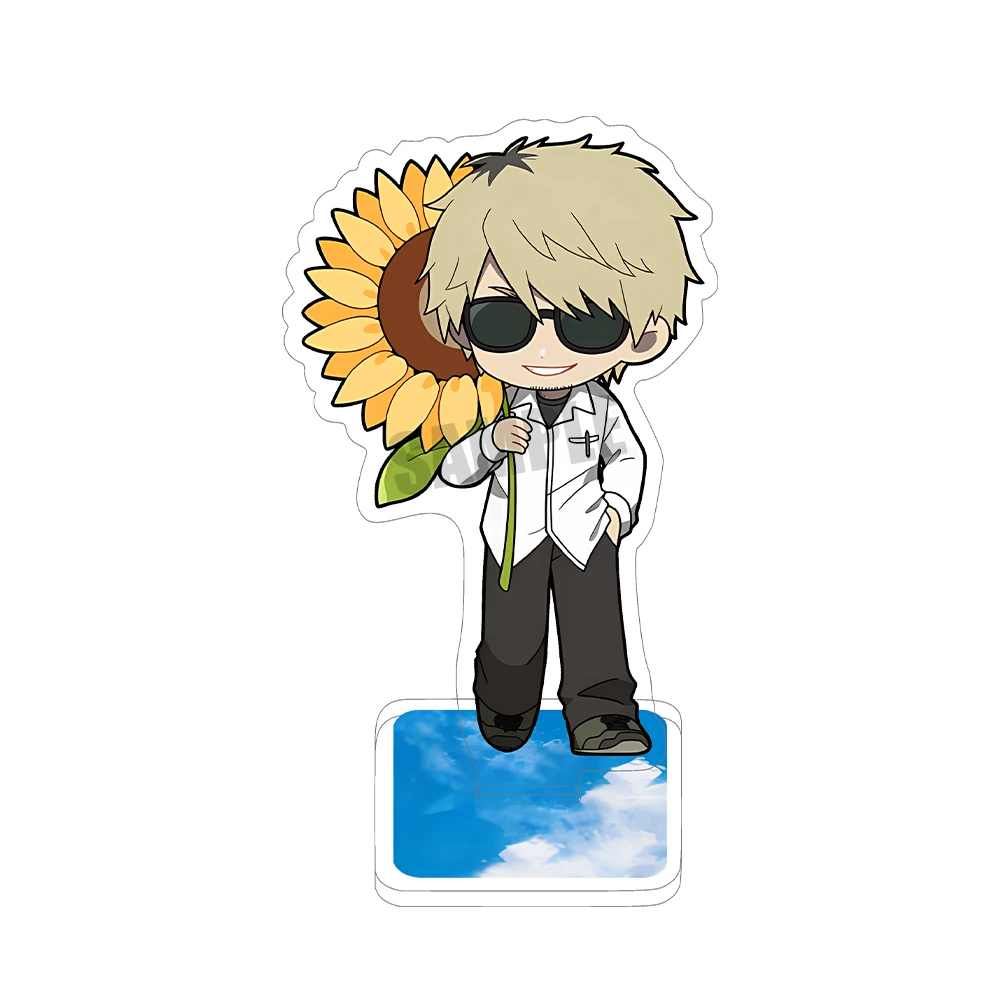 The Summer Hikaru Died Acrylic Standee Chibi Figure Hikaru Yoshiki Q Version Model Horror Manga Merch Desk Display Collectible view 2