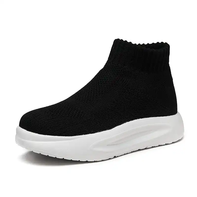 MWY Kinder Turnschuhe für Lauf Jungen Casual Sport Schuhe Outdoor Atmungsaktive High Top Socken Schuhe Mädchen chaussure Größe 26-38