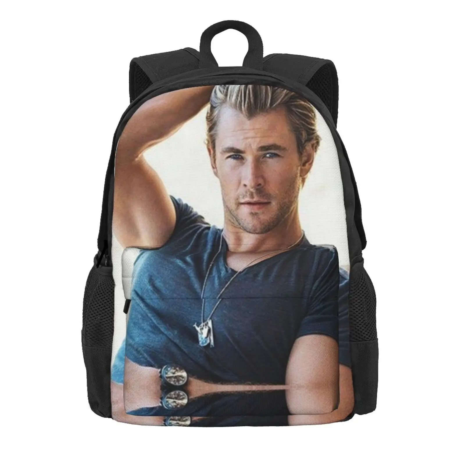 Chris Hemsworth Hot Sale Schoolbag Backpack Fashion Bags Chris Hemsworth Actor