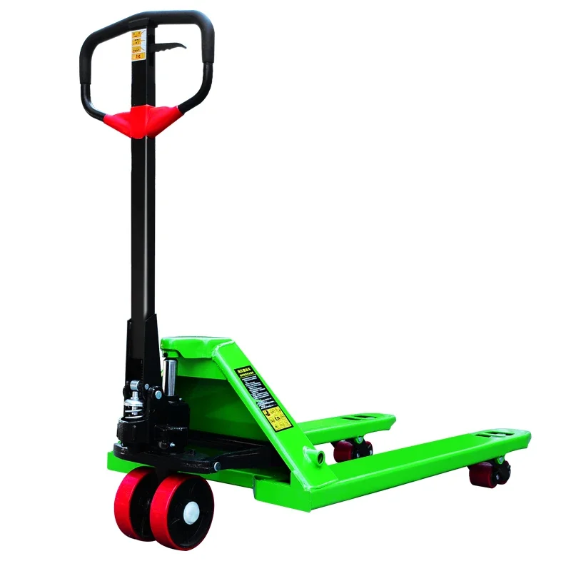 

Manual hydraulic truck, cylinder forklift, 2 tons, 3 tons, hand-pulled trailer, cart, cattle pallet truck, loading and unloading