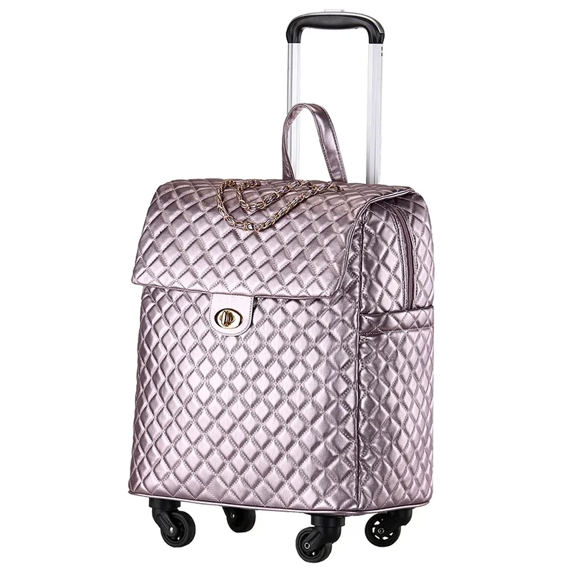 Luggage Bag Suitcase for Cabine Female Travel Bag Waterproof Carry on Handbag Suitcases on Wheels Rolling Luggage Backpack