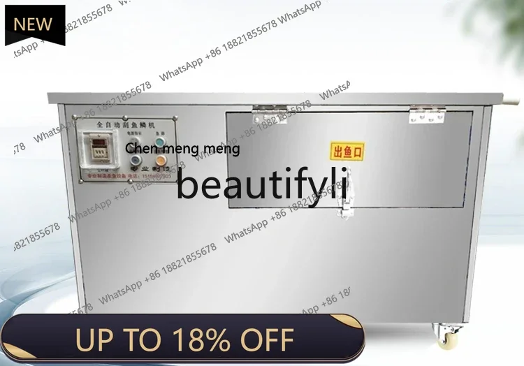 

FF Fish killing machine Automatic large fish killing machine Commercial stainless steel fish scale removal machine