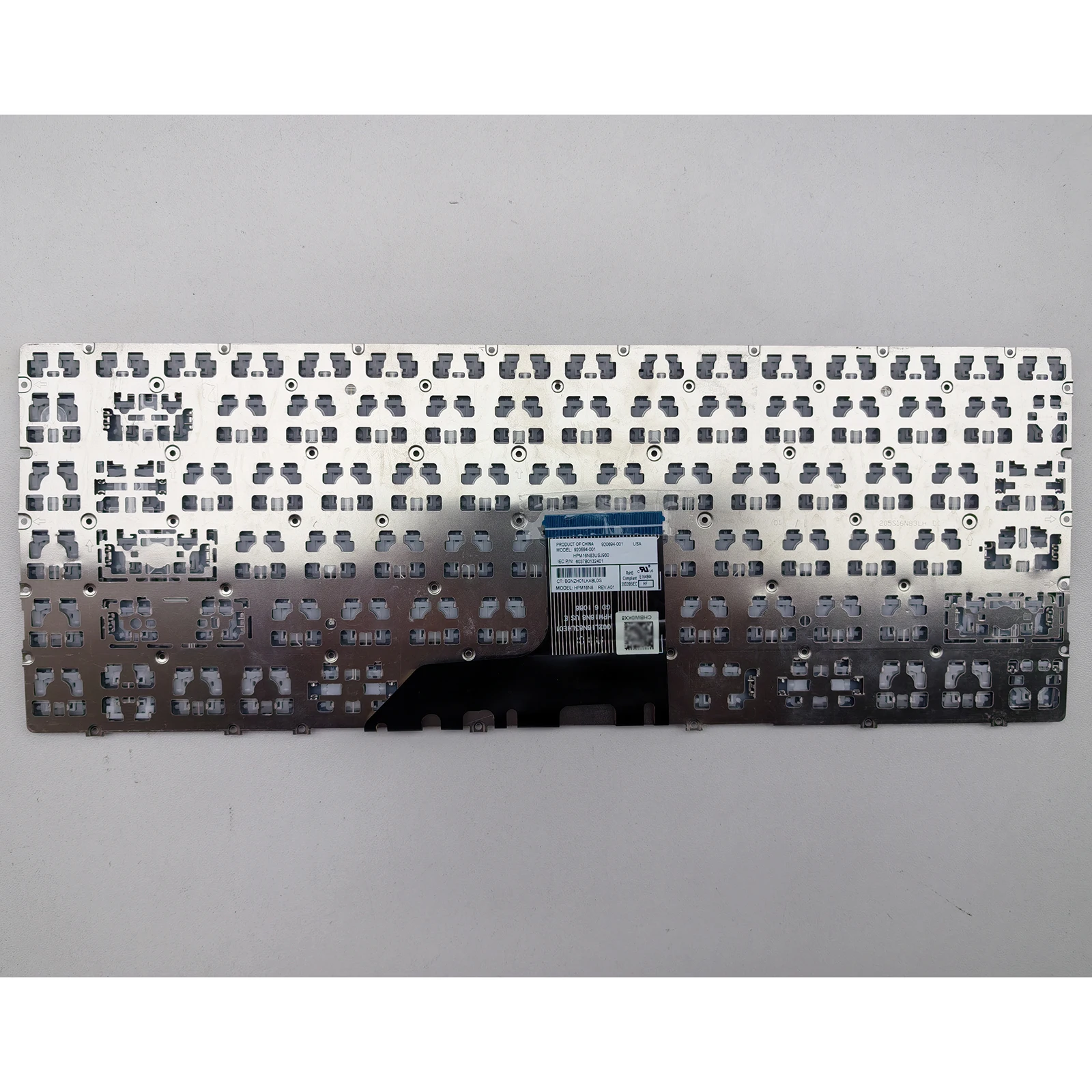Laptop Keyboard for HP 13-AG 13-AD 13-AQ 13-AH 13-AC 13-AE 13-AW 13-BF TPN-C132 W144 US No Backlit Silver