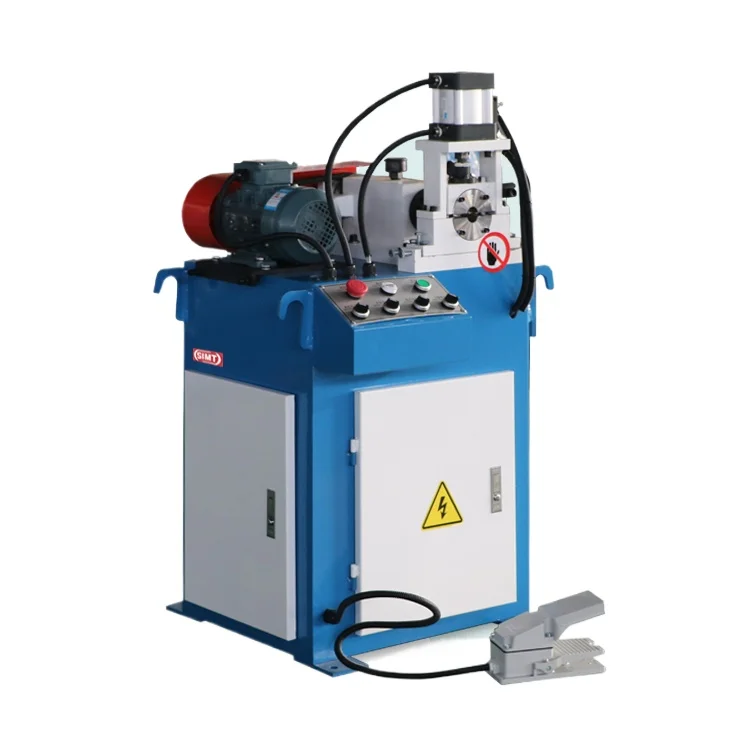 

60AC Single-Head Automatic bar Pneumatic Pipe Burring Chamfering Machine Tube Rod Chamfering Metal Chamfer