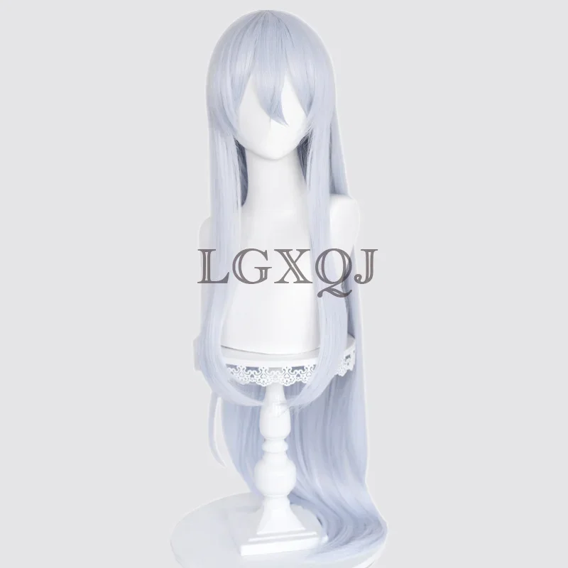 100cm Yoisaki Kanade Cosplay Wig Anime Project SEKAI COLORFUL STAGE! Light Blue Wig Headband Heat Resistant Hair Wigs In Stock