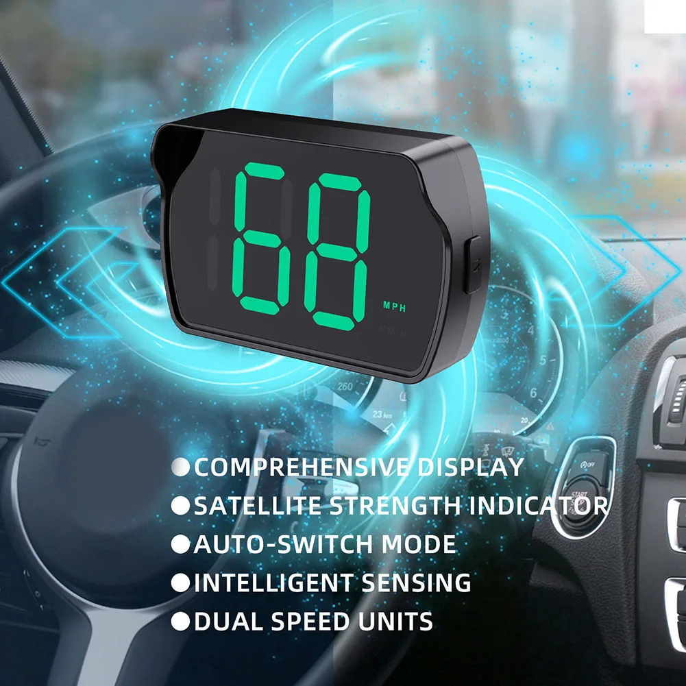 Auto GPS Head-Up Display Auto Electronics HUD Projector Display For KMH For MPH Digital Car Speedometer Accessories For All Car