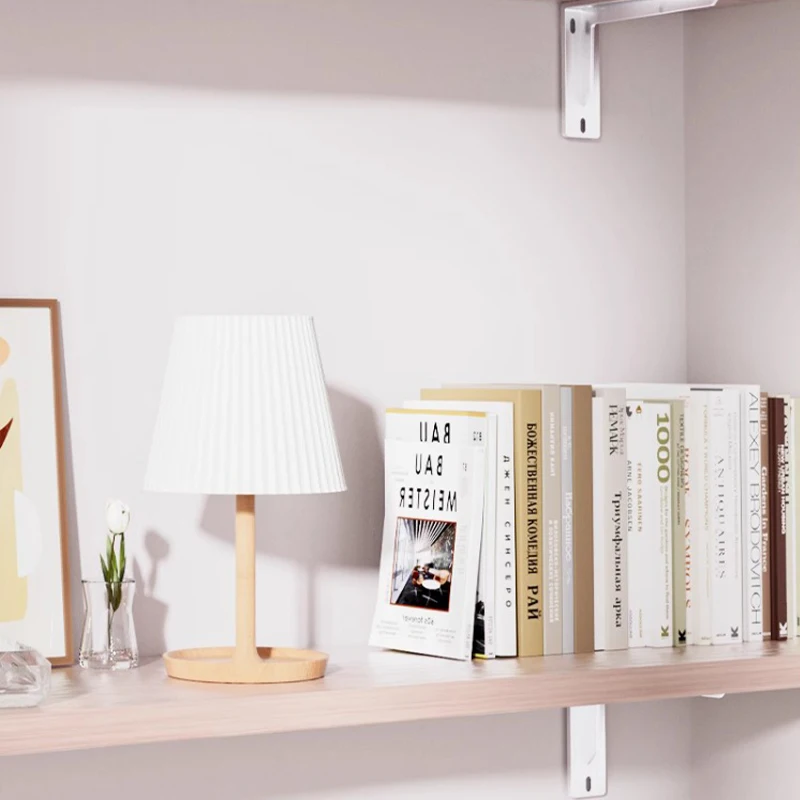 Stainless Steel Triangular Shelf Brackets, Right-Angle Wall Mount Supports for Floating TV Cabinets/Bookcases/Shelves