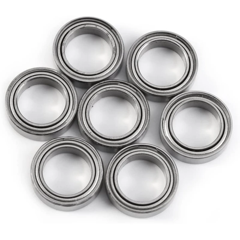 10 Pieces Of 6700ZZ Deep Ball Miniature Thin-Walled Bearings Double-Shielded Used For 3D Printer Wheel Bearings