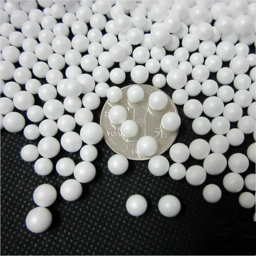 4-6mm 10L/20L White Styrofoam Balls for Filling Bean Bags, Baby Bed, Sleeping Pillow, Bean Bags, Chair, Sofa Beads view 3