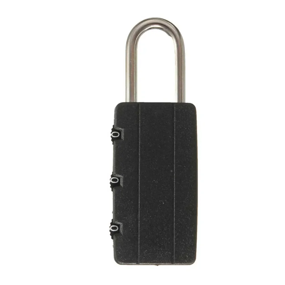 Travel Anti-pencurian Vackpack Gembok Kecil Dapat Direset 3 Digit Kombinasi Koper Kode Sandi Bagasi Ritsleting Tas Gembok Kunci