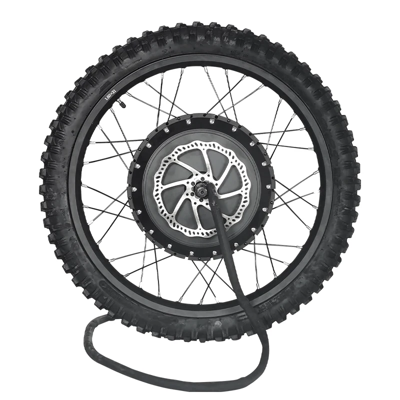 Rear Wheel  Hub Motor 6000w 8000w 12000w Electric Motorcycle Conversion Kit