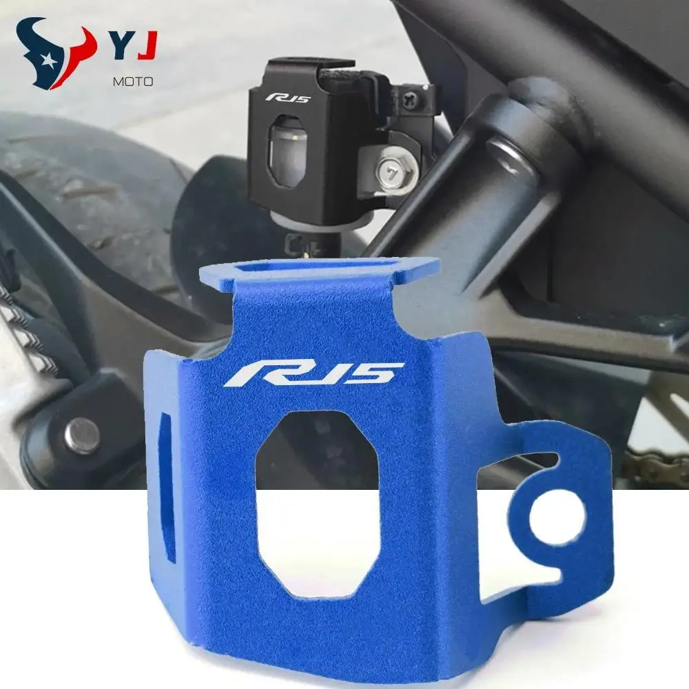 

For YAMAHA YZF R15 YZFR15 R15 V3 YZF-R15 Motorcycle Accessories Rear Brake Fluid Reservoir Cover Oil Cap Guard Protection Cap