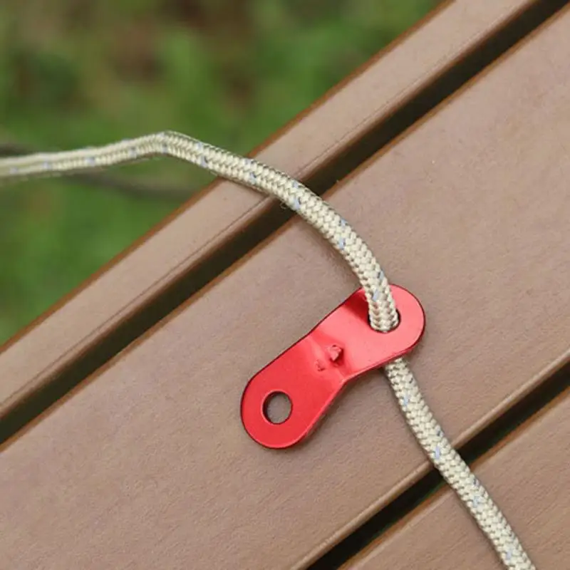 10 Stück Camping-Zeltseilhalter Zeltwindschnur-Schnalle Zeltzubehör Seilspanner-Stopper-Schnalle ﻿ Seilspanner〔CC33〕 – Detail 5