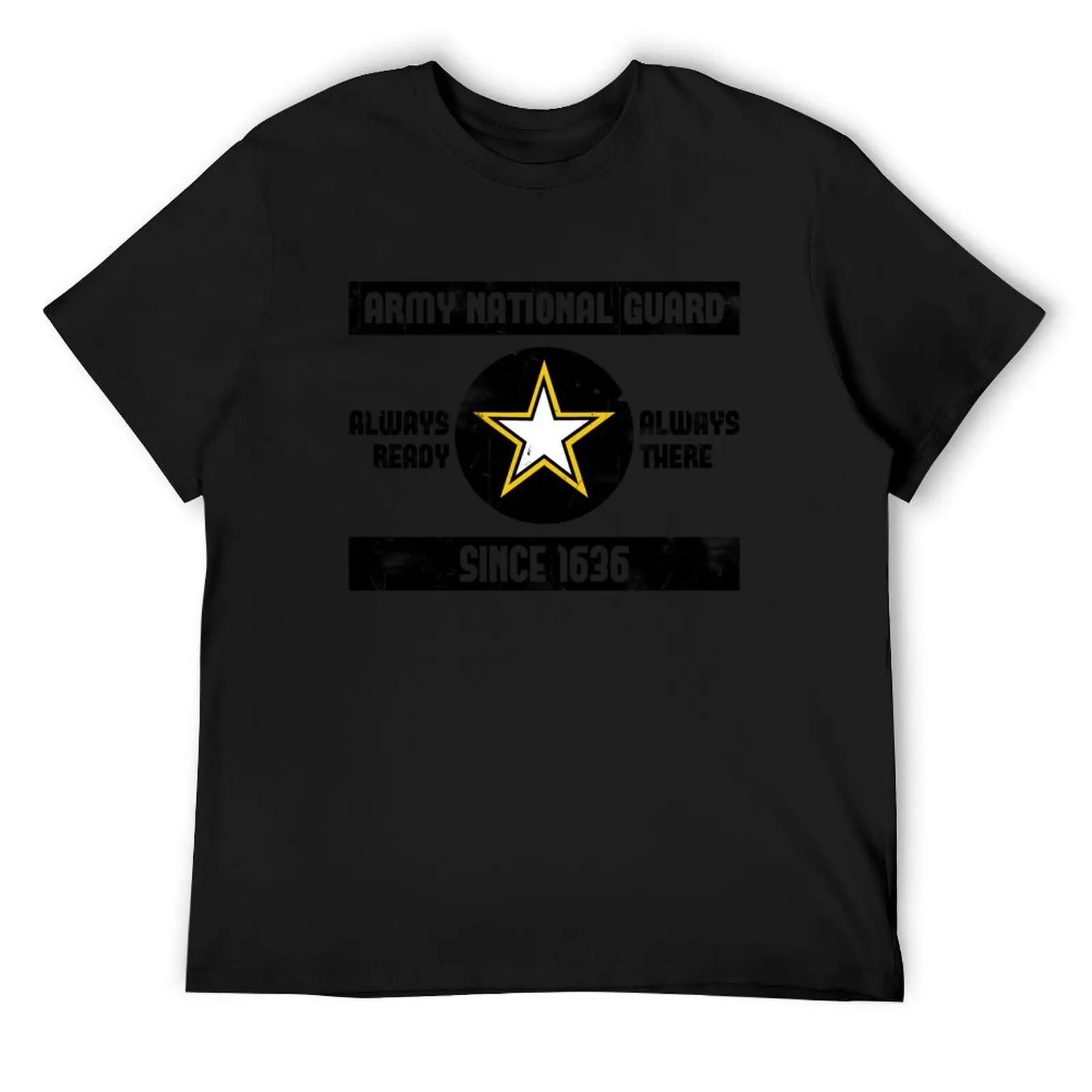 

National Guard Baseball Tee T-Shirt sublime cotton graphic tees luxury t-shirt black t shirts for men