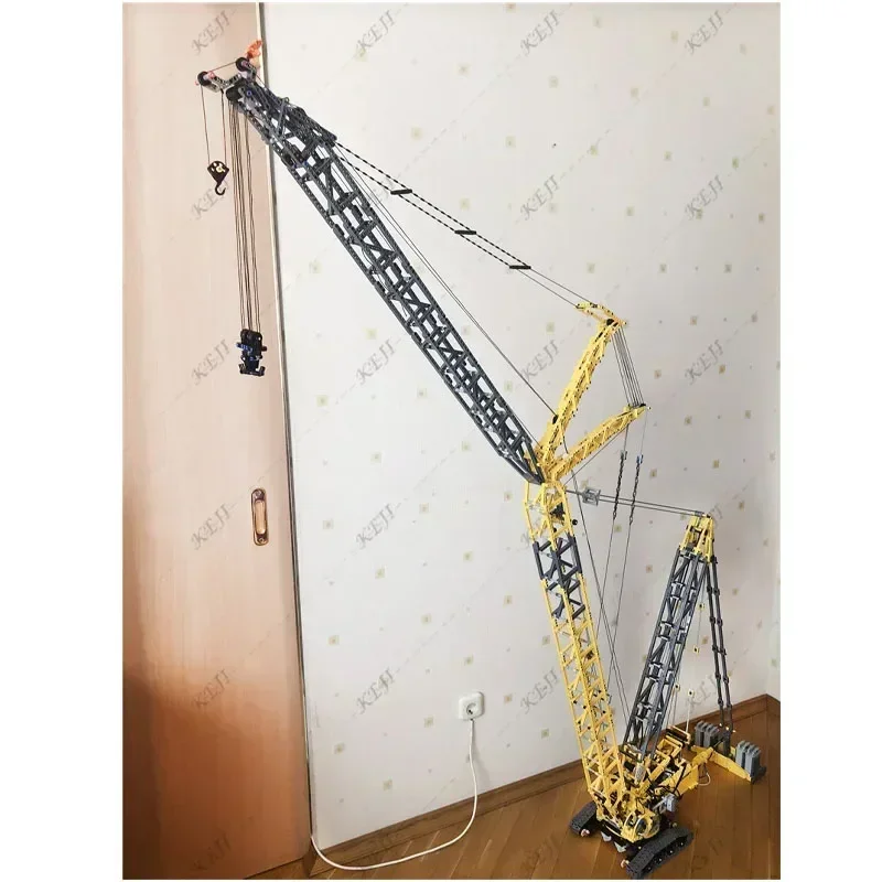 MOC-39663 LR 11000 Tower RC Electric Crane Assembly Splicing Building Block Model 3851 Parts MOC Custom Toys for Kids